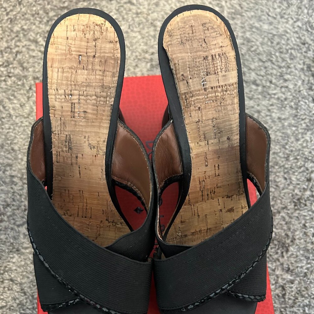 Donald J Pliner Pacifica Black Basic Elastic Wate… - image 6